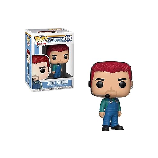 Funko Pop! Rocks: Nsync - Joey Fatone, Multicolor