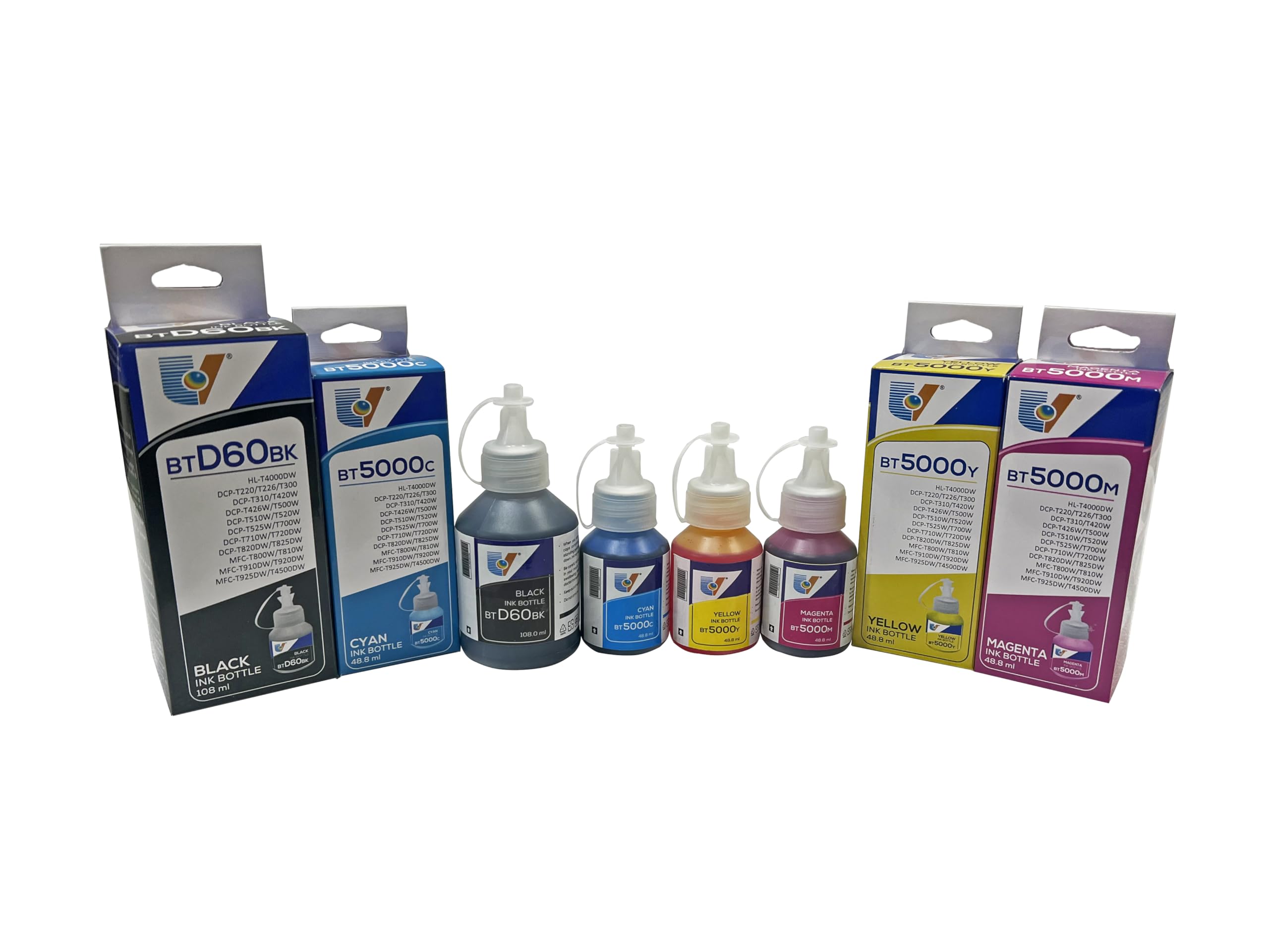 UV INFOTECH BT6000BK / BT5000 Refill Ink Compatible for Brother MFC T800W, T810W, T910DW, T920DW, T925DW, T4500DW Printers. (B093H8TYCV) Amazon Price History, Amazon Price Tracker
