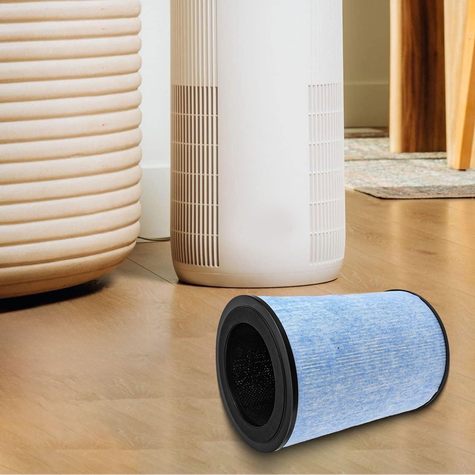 Filtro purificatore d'aria a carbone attivo per istantaneo per AP300 e Hathaspace per HSE1500, progettato per rimuovere le particelle sospese nell'aria e promuovere spazi respiratori più puliti