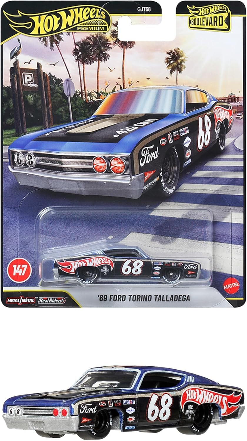 Hot Wheels Collector Vehicle Auto Boulevard Ford Torino Talladega