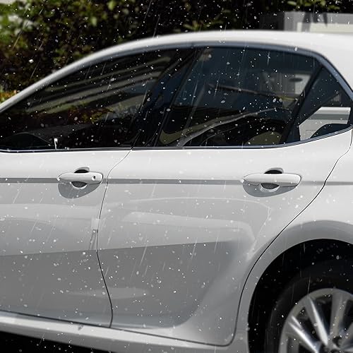 Miniatura 6 de Protector magnético para cuenco de puerta de automóvil, 6 piezas de película protectora de arañazos de pintura para manija de puerta de automóvil,