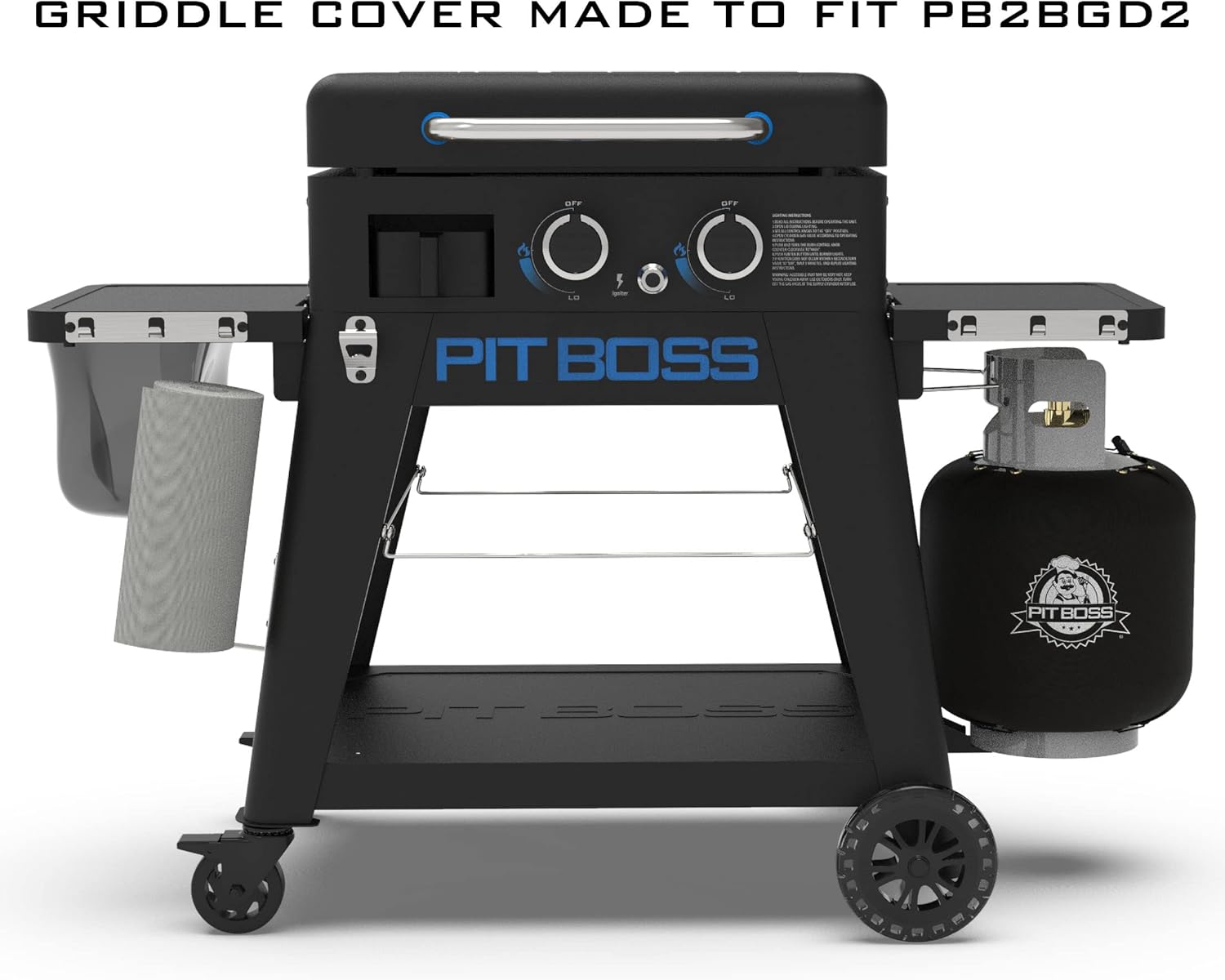 Pit Boss 2B Ultimate Griddle Cover, Black