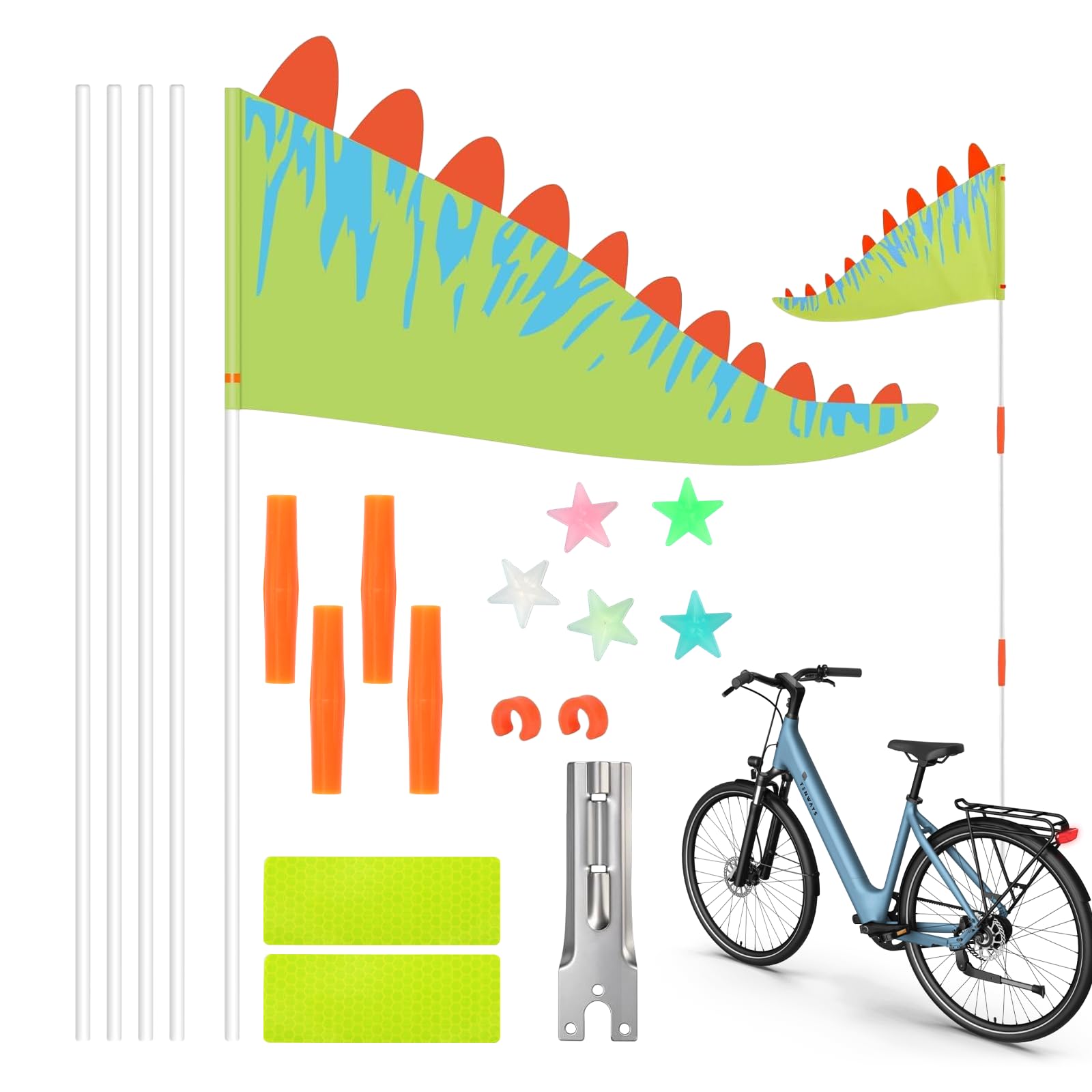 fahnen für kinderfahrrad Sunyunze Fahrradfahne Kinder Fahne Wimpel Fahrrad Kind pr5a22158 Asista Shopper Plus Lenkertasche Schutzfolie:PaperFeel