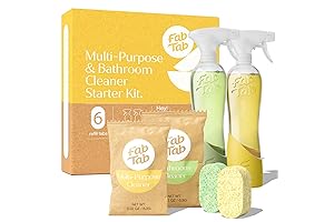 All-Natural Cleaning: fabtab Multi-Purpose Cleaner Starter Kit