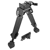 UTG Rubber Armored Full Metal QD Bipod, Height 6.0
