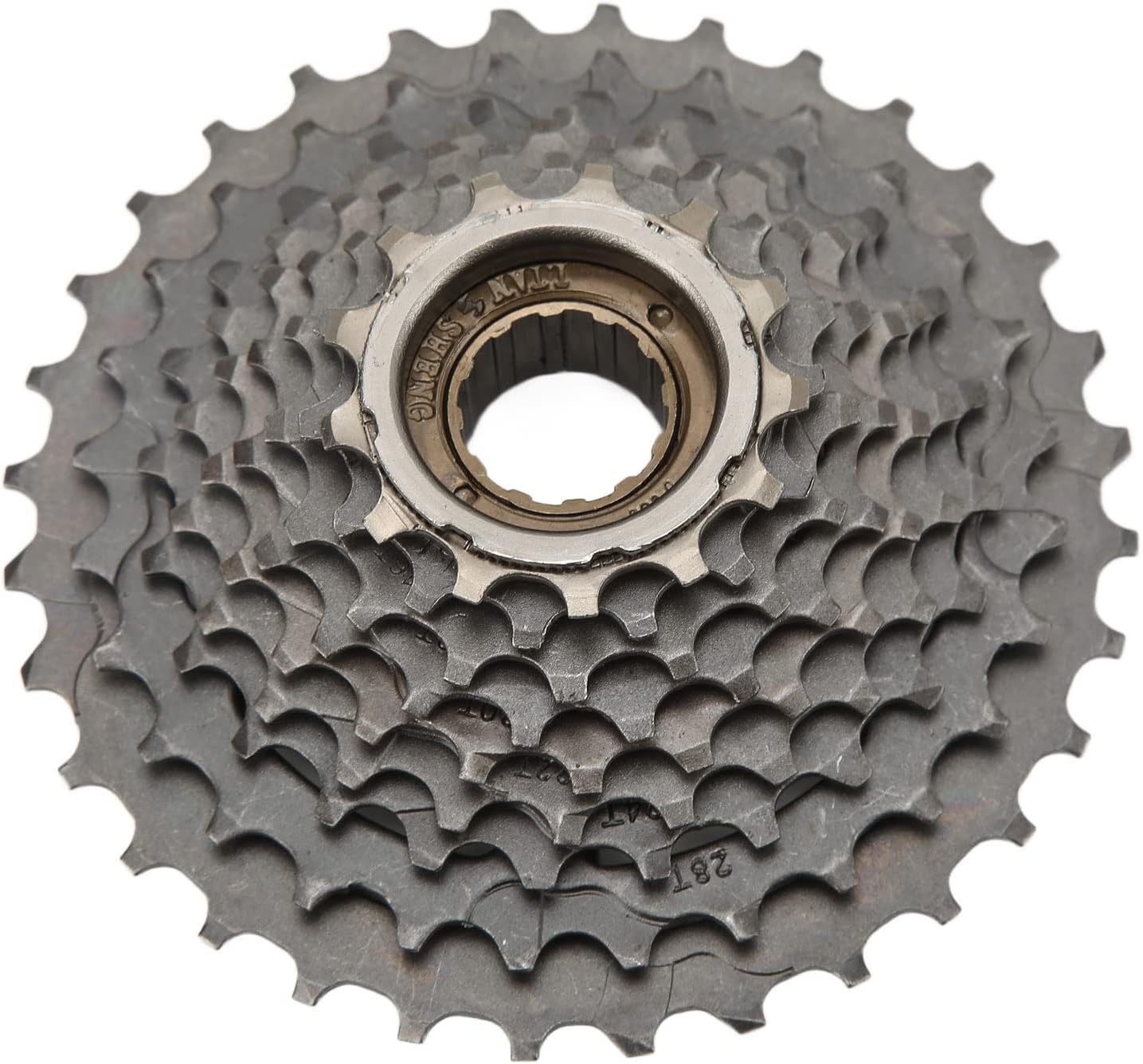 13‑32T 9 Speed Threaded Freewheel, Steel Hub Type Threaded Bike Cassette Replacement Hardware