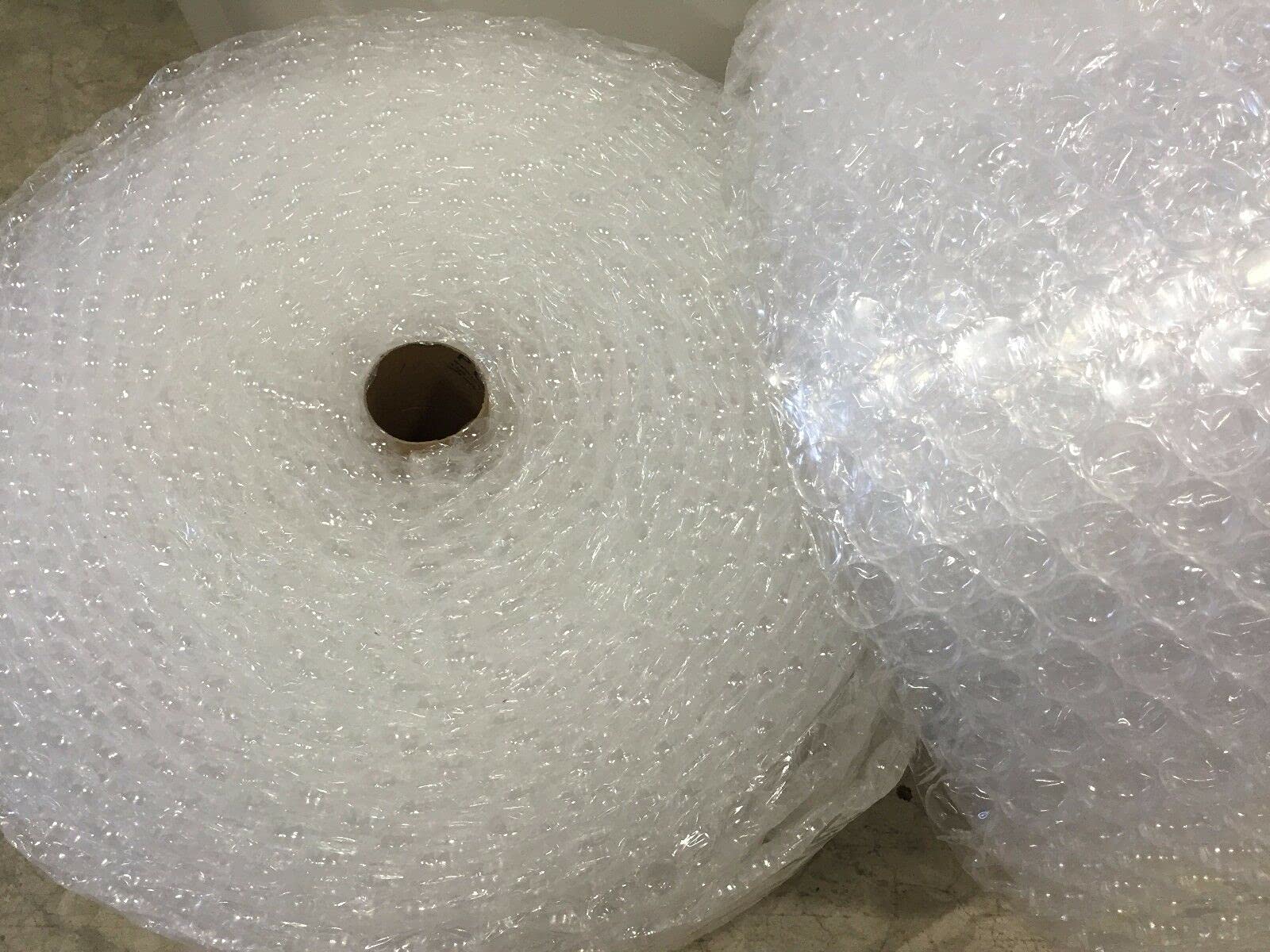 1/2" Large Bubble Wrap Roll - 12" Wide X 500' Long, Perforated Every 12" For Easy Tearing