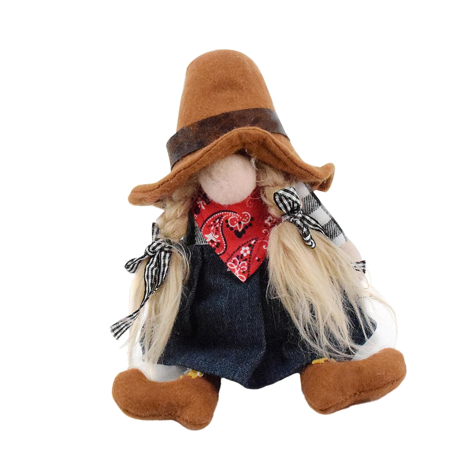Buxuaaaa Plush Dwarf Ornament for Tiered Tray Home and Garden Decoration Christmas Party Decoration Table Centerpieces Home Accessory