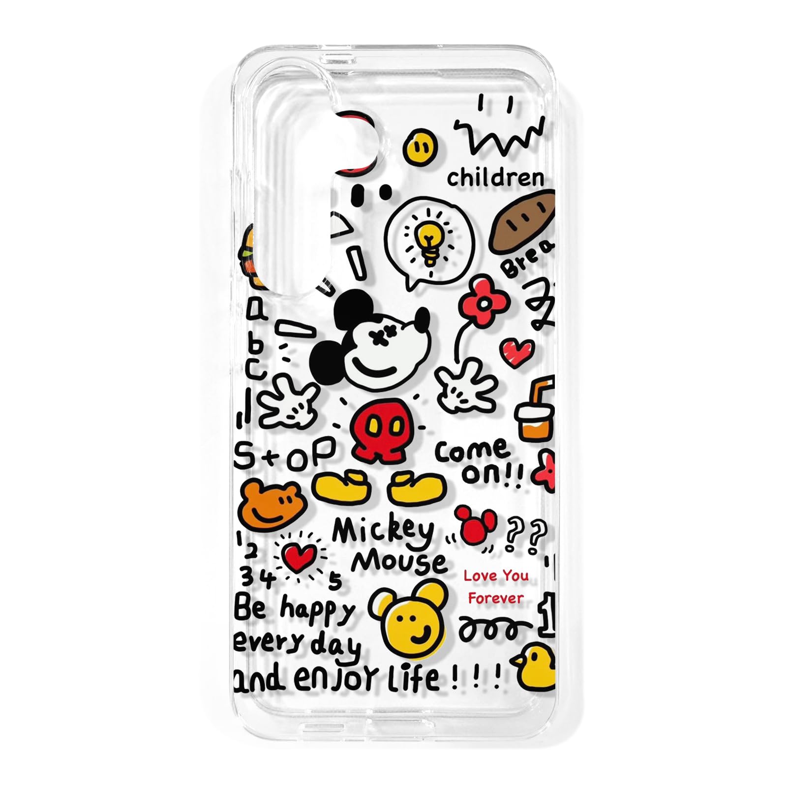 Amazon.co.jp: GGODDCASE Galaxy S25 用 ケース ミッキーマウス 漫画