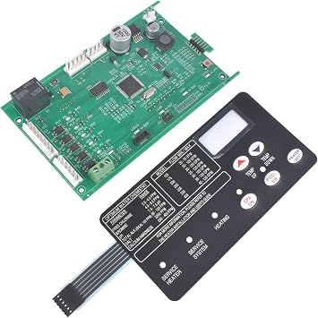 Easy Installation Pool Heater Control Board 42002-0007S and Switch Membrane Pad 472610Z for Pentair MasterTemp
