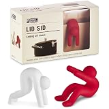 Lid Sid: Pot Lid Lifter | Pot Lid Holder that Keeps Pot from Boiling over | Helpful Kitchen Gadget to Reduce Soups and Stews | Cool Kitchen Gadgets & Cute Kitchen Accessories | by Monkey Business