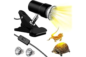 Complete Reptile Heat Lighting Kit with Rotatable UVA/UVB Light