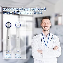 Replacement Toothbrush Heads Compatible with Oral B Braun,12 Pack Electric Toothbrush Heads Brush Heads Refill for Oral-B 7000/Pro 1000/9600/ 500/3000/8000