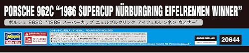 Miniatura 4 de Hasegawa 20644 124 Porsche 962C Model Kit, Multi-Colour