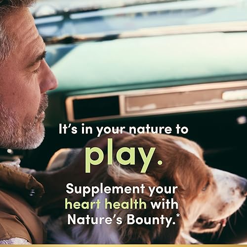 Miniatura 5 de Nature's Bounty Corazón vital avanzado con CoQ10 + magnesio, antioxidante, apoya la presión arterial saludable, colesterol, circulación, fórmula de