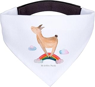 Mr. & Mrs. Panda Hundehalstuch L Lama Regenbogen - Geschenk, Abi, Bandana Für Hunde, Halstuch Für Welpen, Hundetuch Mit Muster, Hundebandana, product image