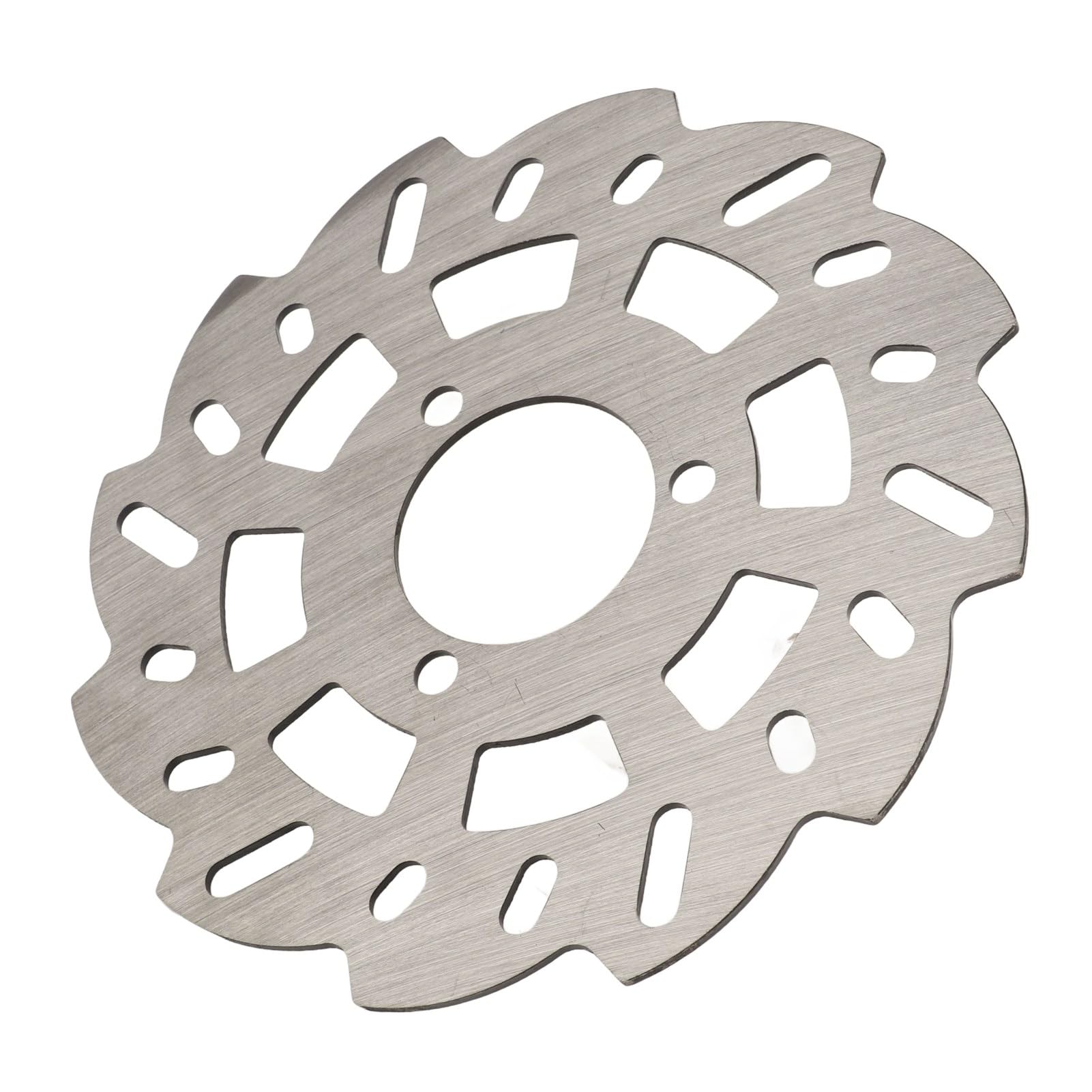 Disc Brake Rotor 140mm Thickened Steel Lightweight Hollow Design Stable Performance Easy Installation for Mountain Bikes Road Bikes Electric Bikes