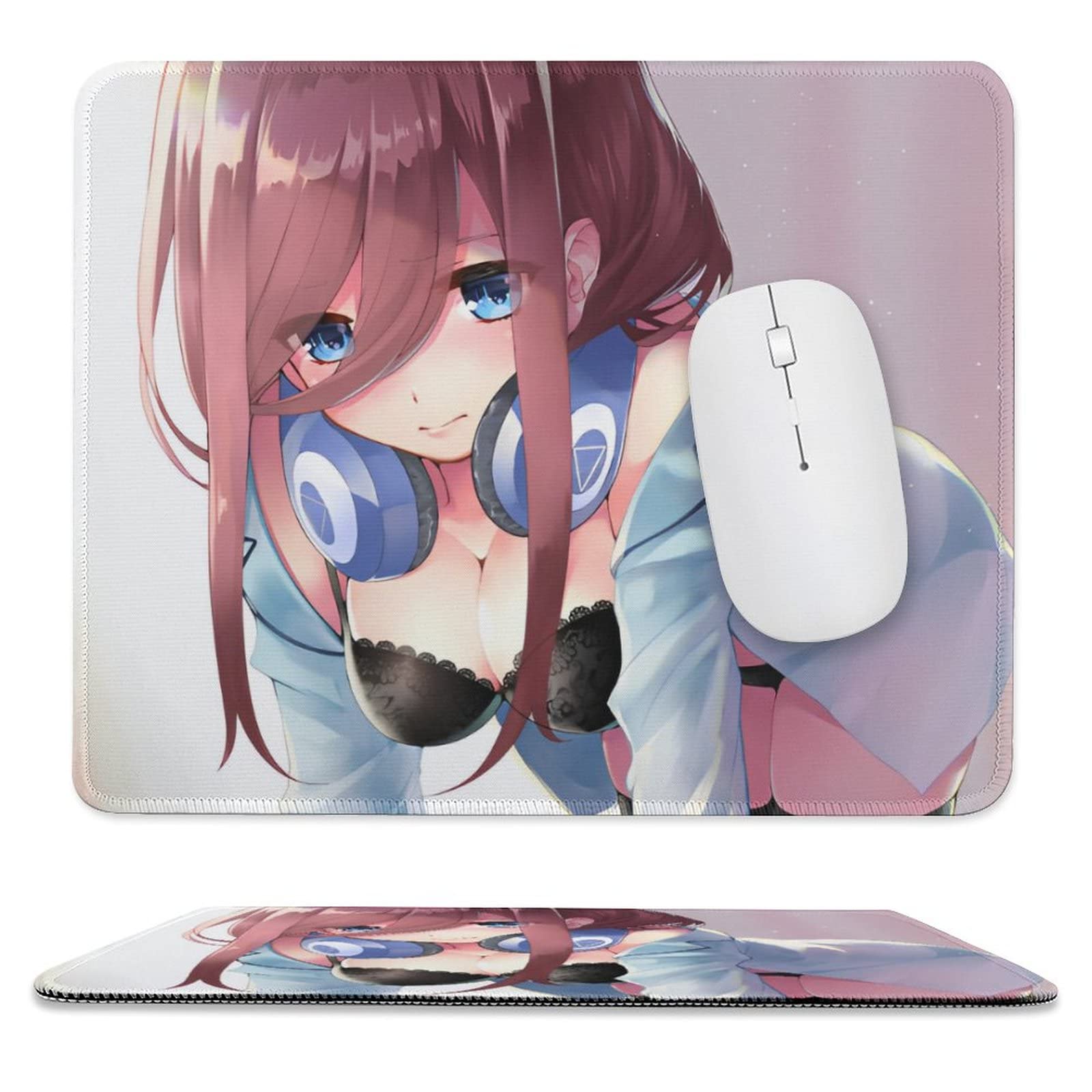 Amazon.co.jp: マウスパッド 五等分の花嫁 中野三玖【ラバーマット