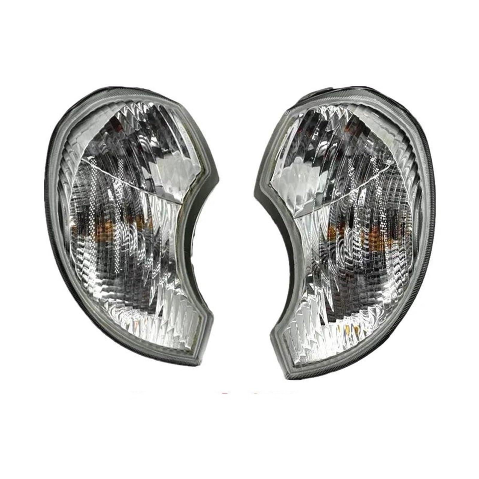 Generico Indicatori Di Direzione Freccia Laterale Per Hyundai Terracan 2001-2006 Indicatore Di Direzione A Luce Ampia Con Lampadina Faro Anteriore Angolare(Left right)