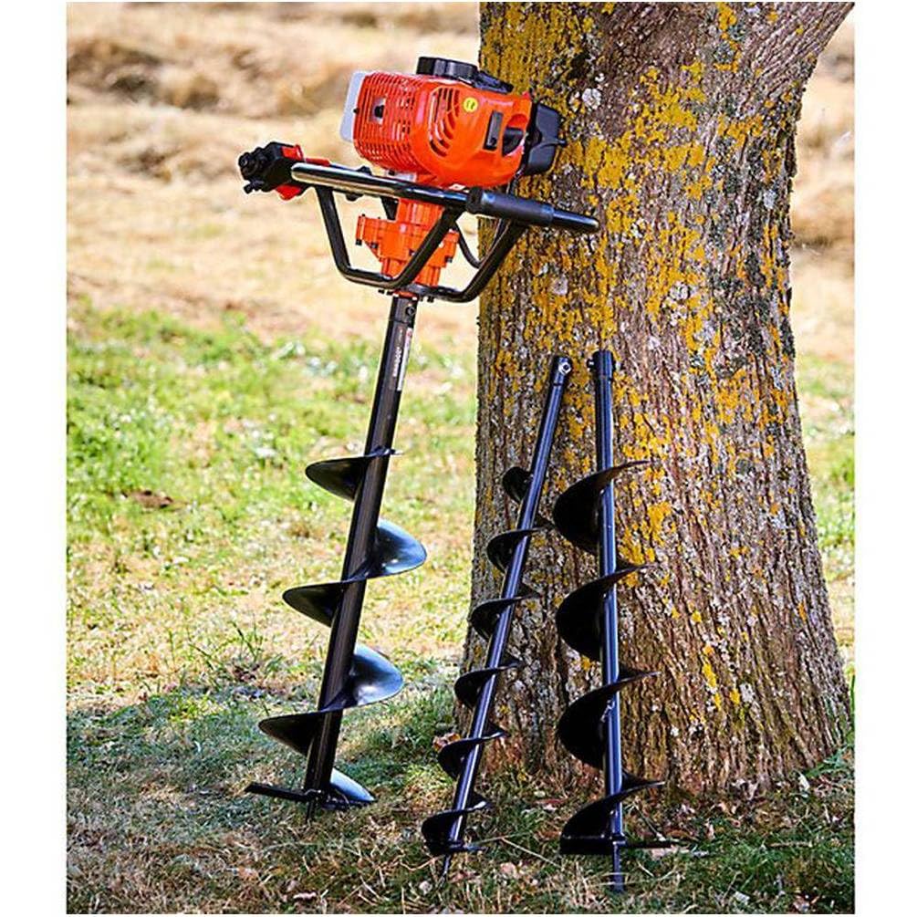 Tarière thermique 51,7CC D-Work avec mèches pour trou de plantation et poteau