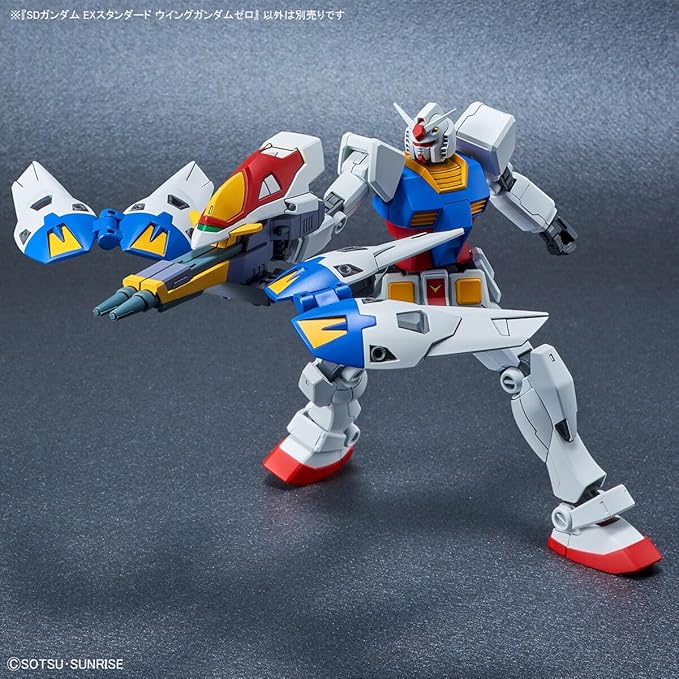 Bandai Hobby Gundam Wing SD Wing Gundam Zero Modelo a Escala miniatura 9