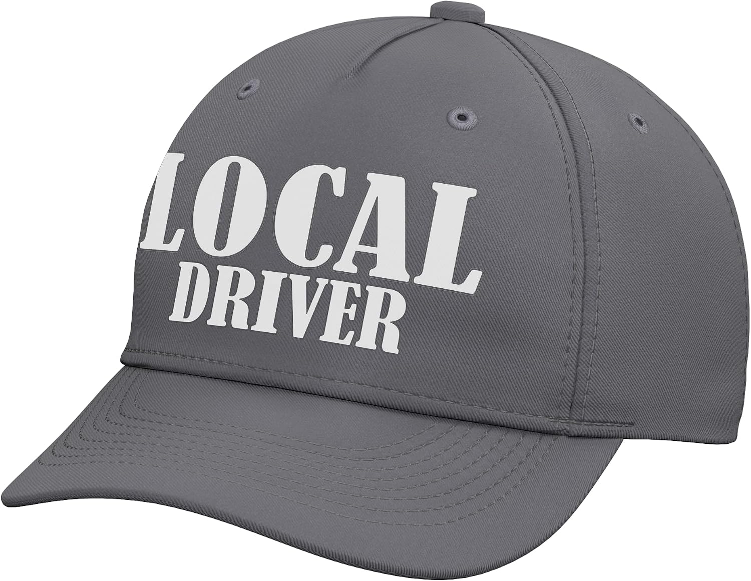 Local Driver Owner and Operator Night Shift Trucker Adjustable Baseball Hat