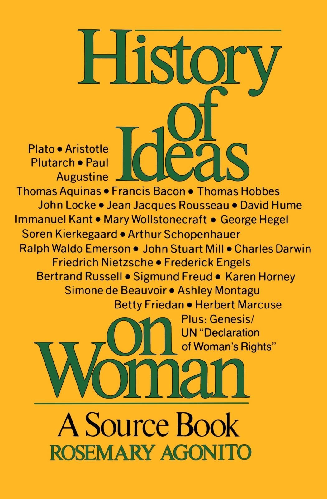 Buy History of Ideas on Woman — BookShops.in