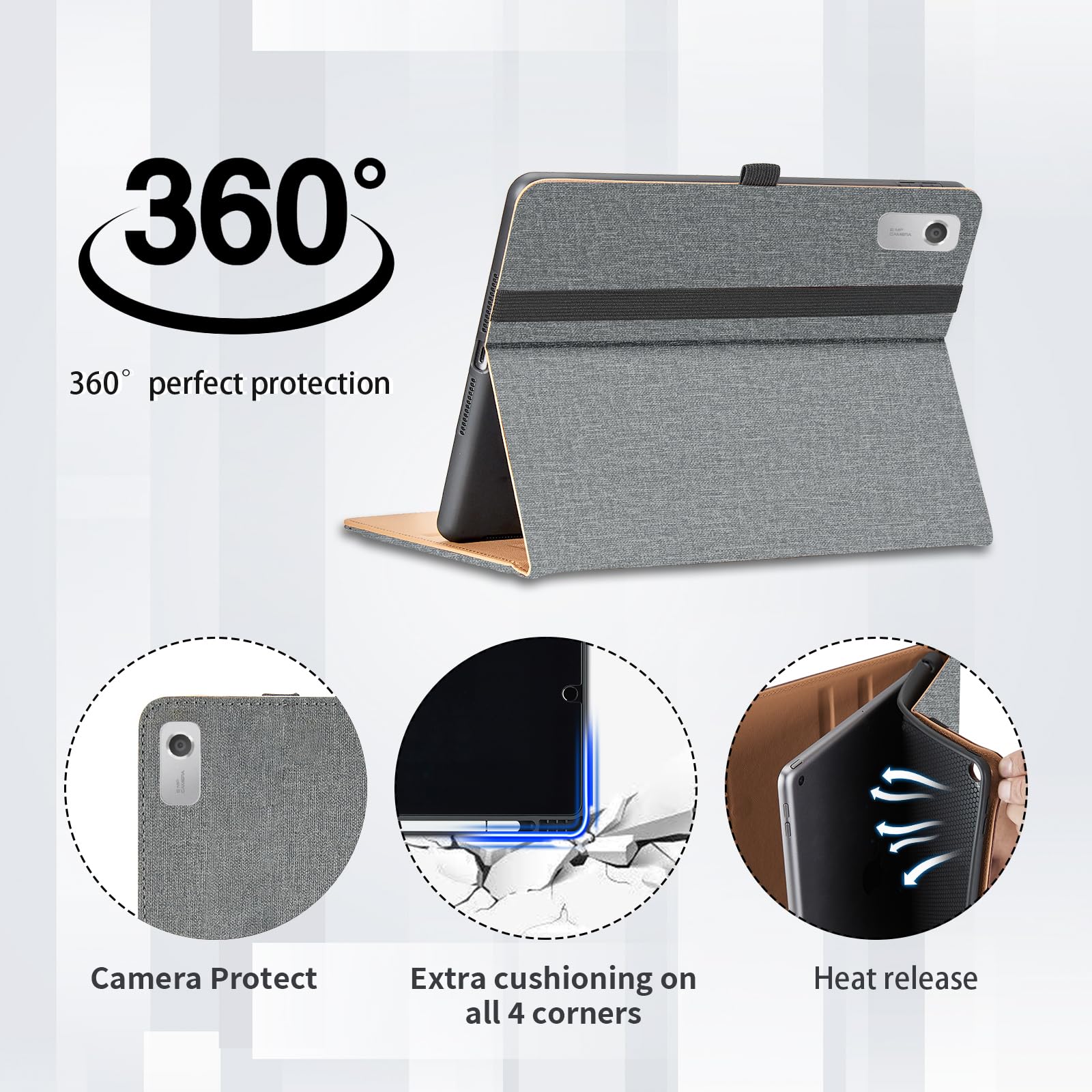 Amazon.com: Case for Lenovo Tab M9 9 Inch 2023 (TB-310FU)/ Nook 9