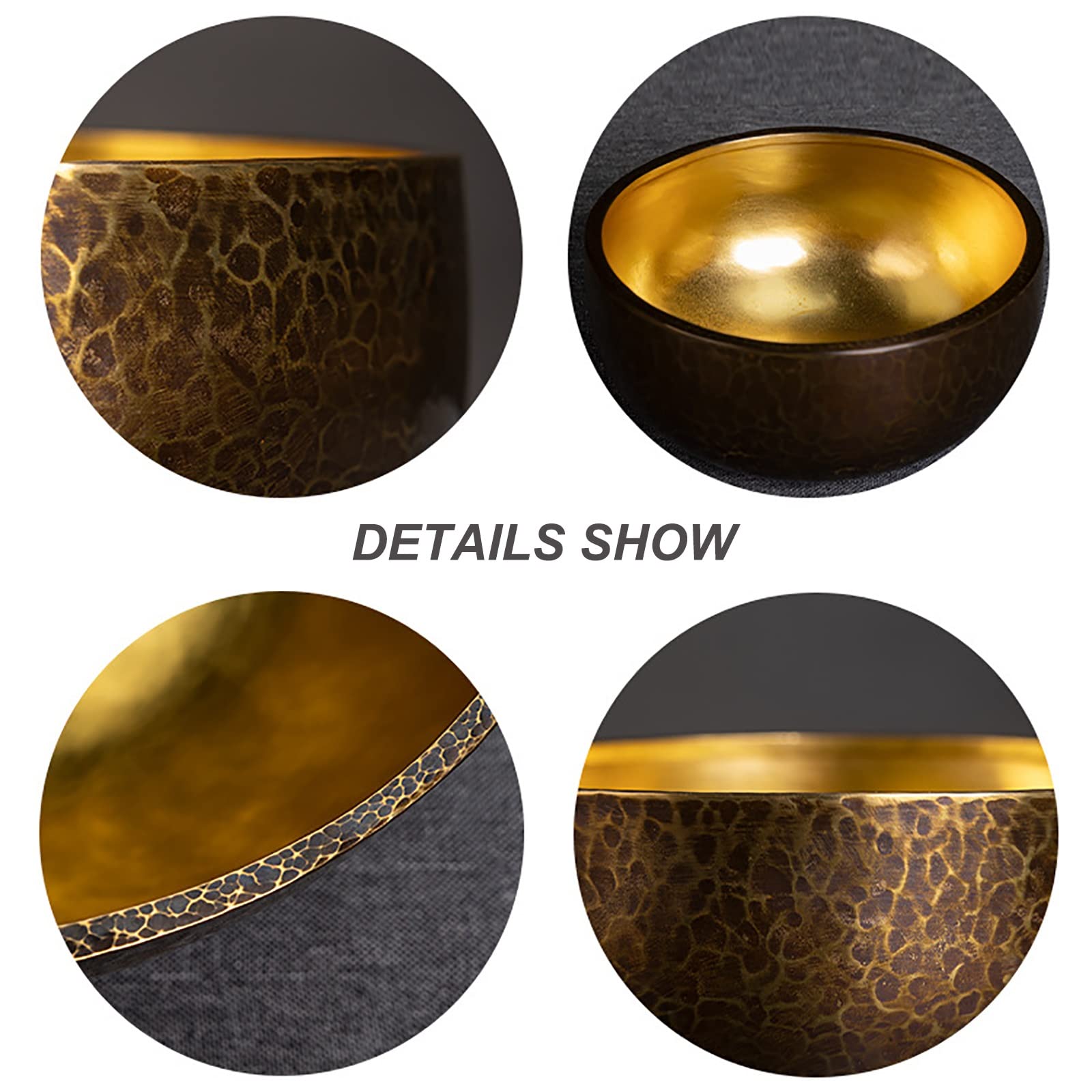 Amazon.co.jp: チベタンシンギングボウルセット、 ネパールの手作り