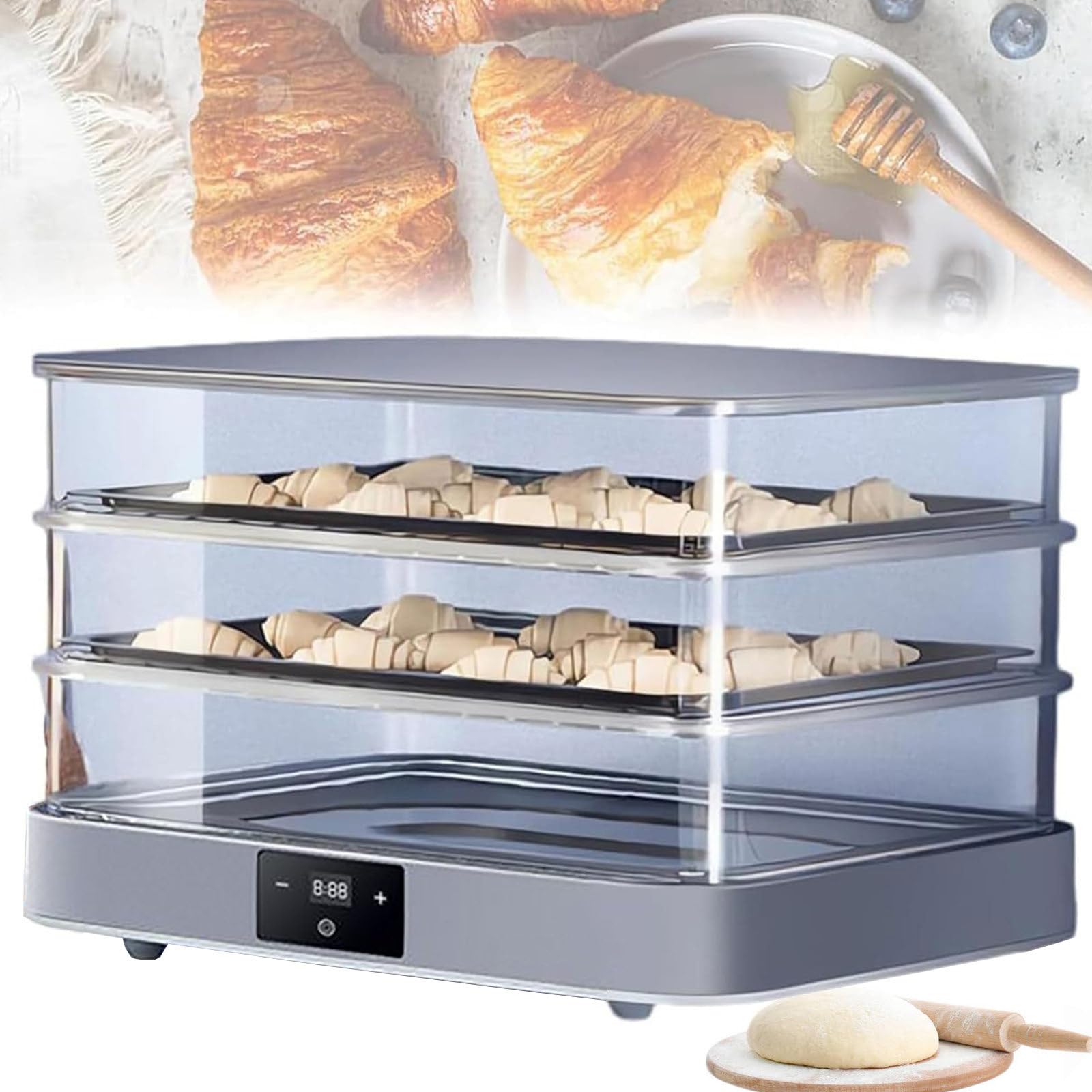 chambre de pousse électrique pour pâton