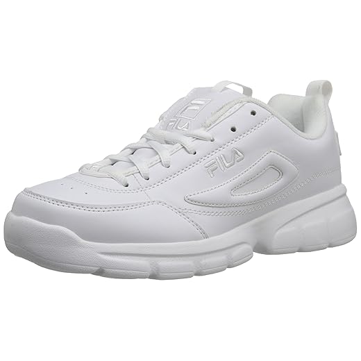 Fila Men's Disruptor SE Training Shoe, Triple White, 10 M US