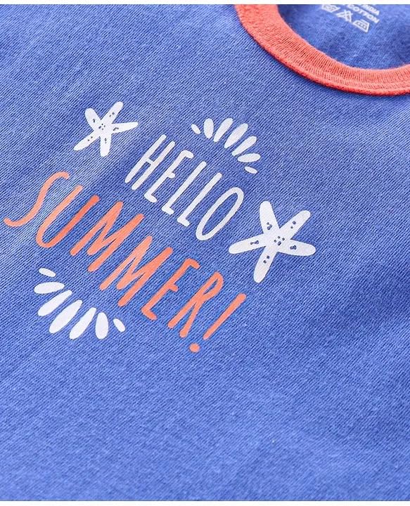 Image of BABA AND BABY Cotton Printed Vest baniyan for Baby Summer wear Sleeveless for Kids