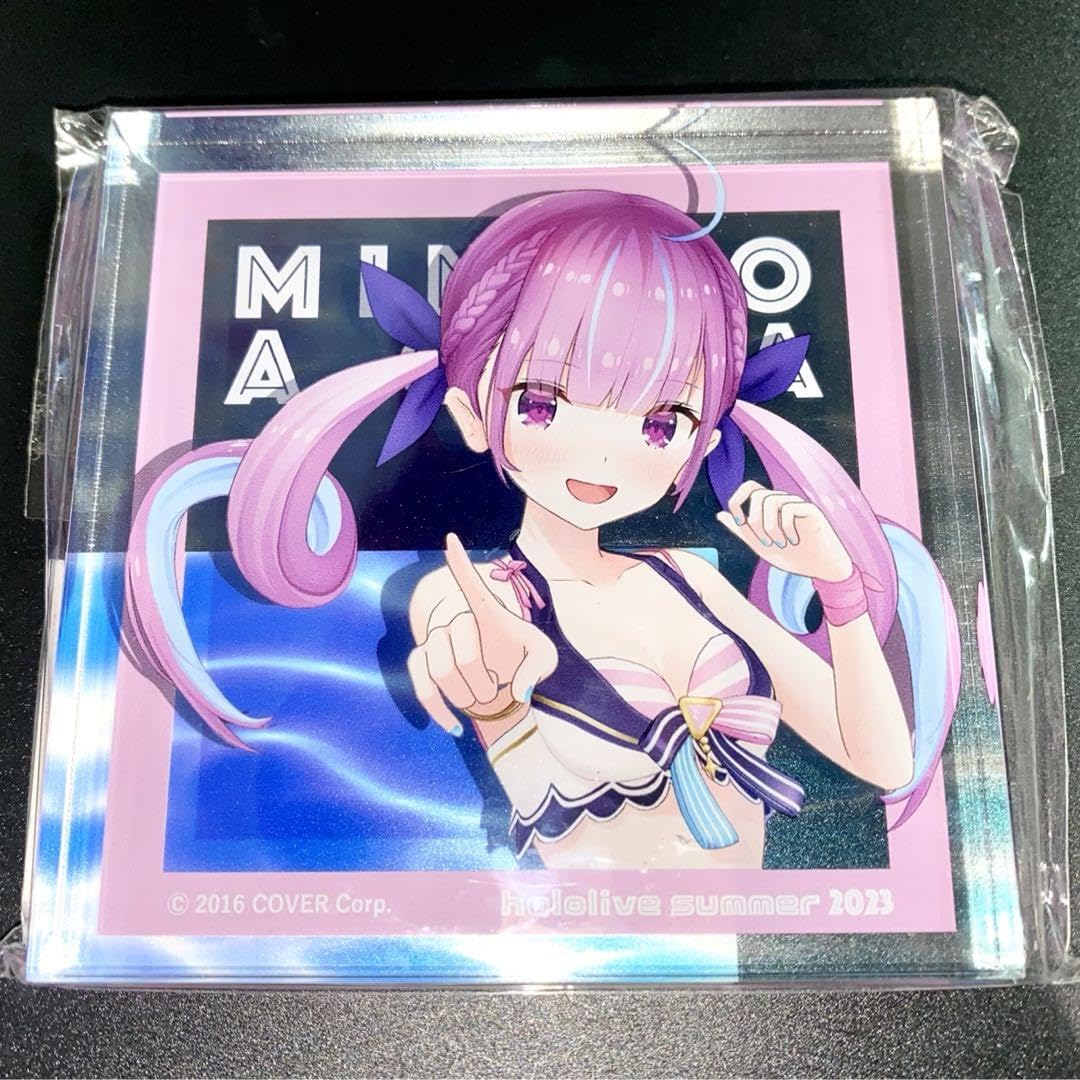 ホロライブサマー2023inOIOI 三つ折りキーケース 湊あくあ サマー 2023 in OIOI 湊あくあ 3点セット ホロライブサマー2023 三