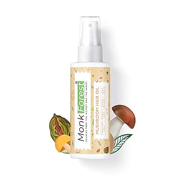 MonkForest Hairloss Preventing Mushroom Hair Oil with Cooling effect