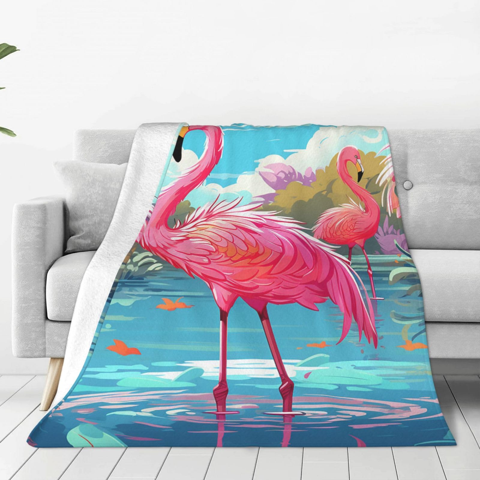 Couverture de lit en flanelle idéale pour le camping