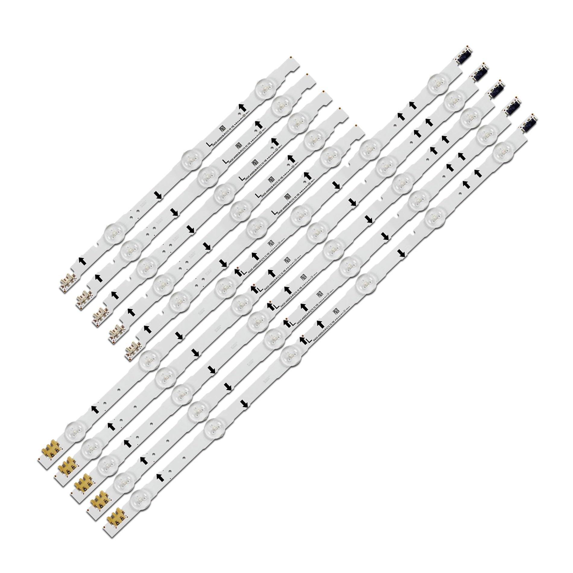 eufeifeiegds Pasek podświetlający LED do UE40H5030AW UE40H5500AW UE40H5030AS UE40H6270 UE40H6290 UE40H6400AS UE40H6410AK UE40H6410SD UE40H6500SL