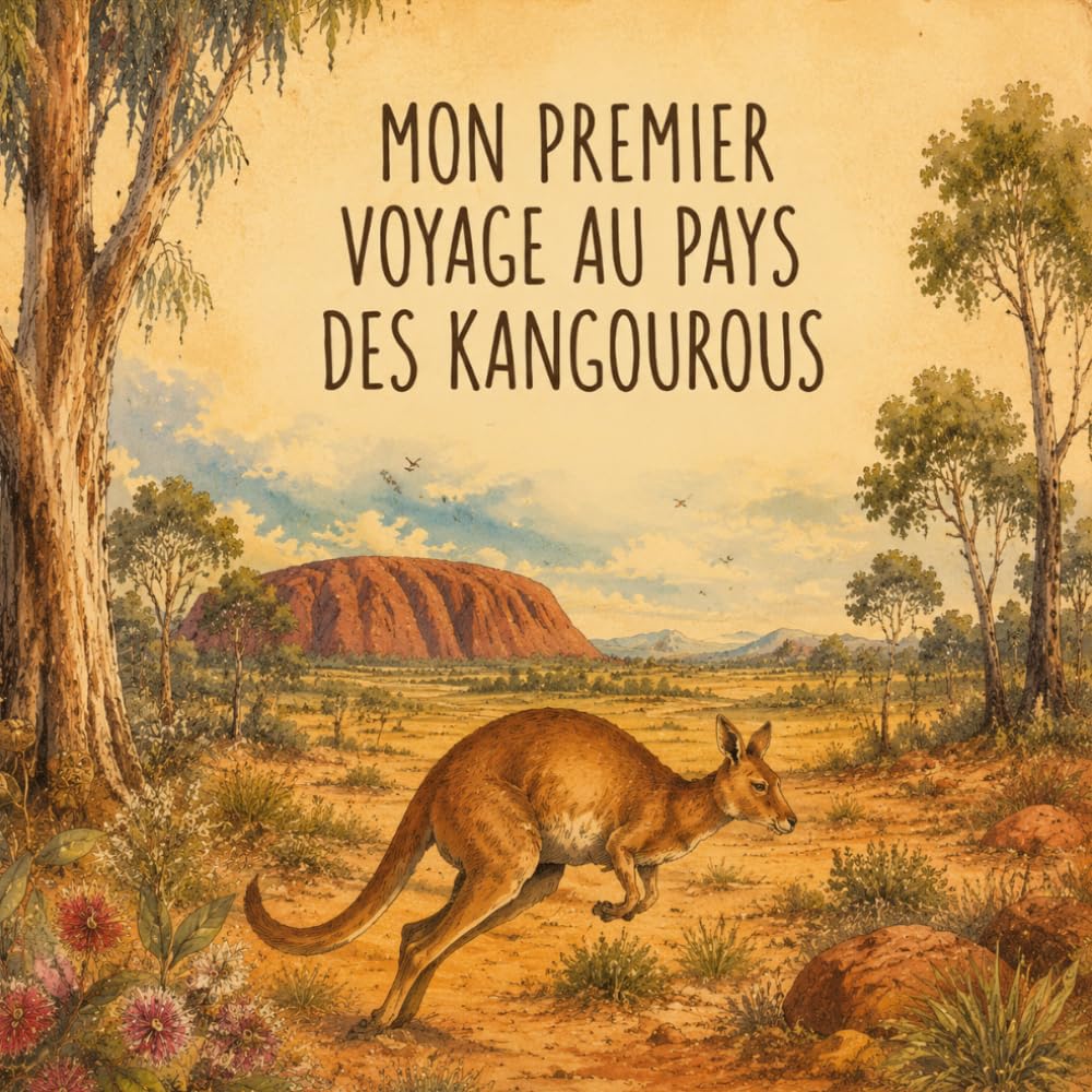 Mon premier voyage au pays des kangourous: pars à l'aventure pour les 6 à 12 ans