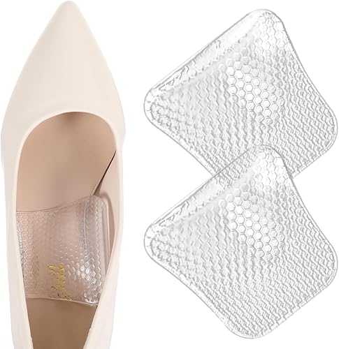 Insertos de soporte de arco para pies planos, plantillas de arco antideslizantes para alivio de la fascitis plantar, insertos de arco de gel para