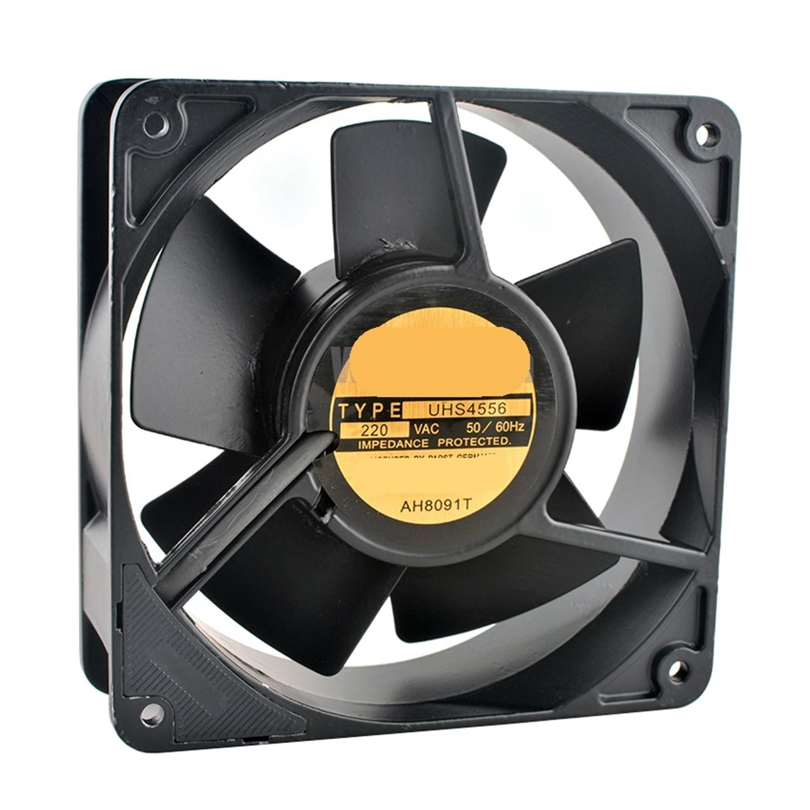 JJKKOZVQF UHS4556 Metal Axial Flow Cooling Fan 120mm/16cm 120x120x38mm/160x160x55mm Frequency Converter AC220V/230V 160mm Fan for Heat Dis(120x120x38mm 220V)