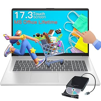 Amazon.com: HP 17-inch Touchscreen Business Laptop - 17.3