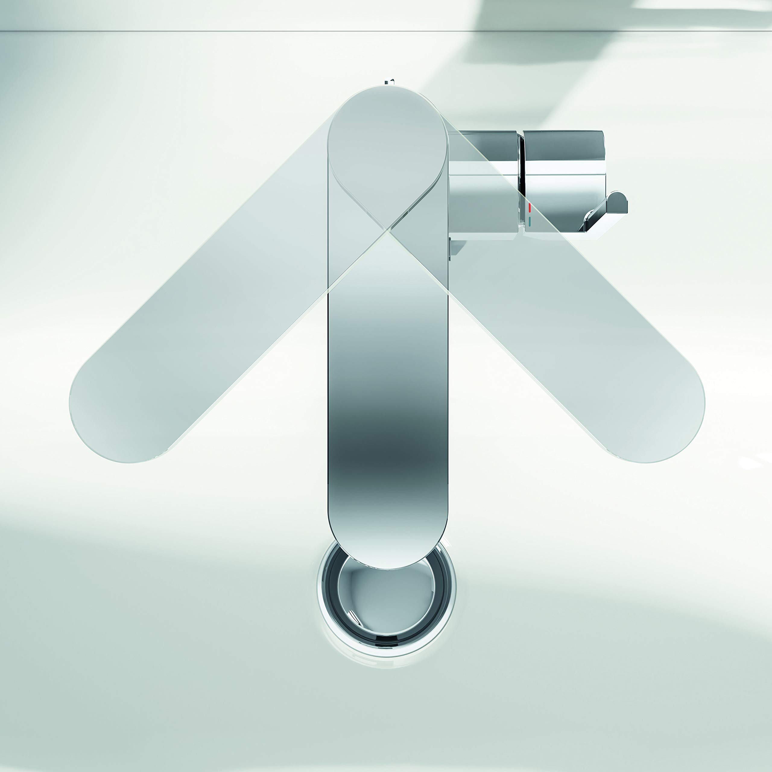 GROHE Plus | bateria łazienkowa - bateria umywalkowa jednoręczna | z drążkiem pociągowym - zestaw odpływowy | chrom | 23871003