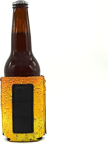 Miniatura 2 de ZipSip Imán - Coozie ajustable todo en uno con cremalleras para latas, botellas, latas delgadas, vasos de pinta, tazas de fiesta, café, enfriador de