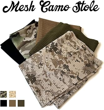 Amazon | メッシュ ストール 大判サイズ ブラック ネックスカーフ