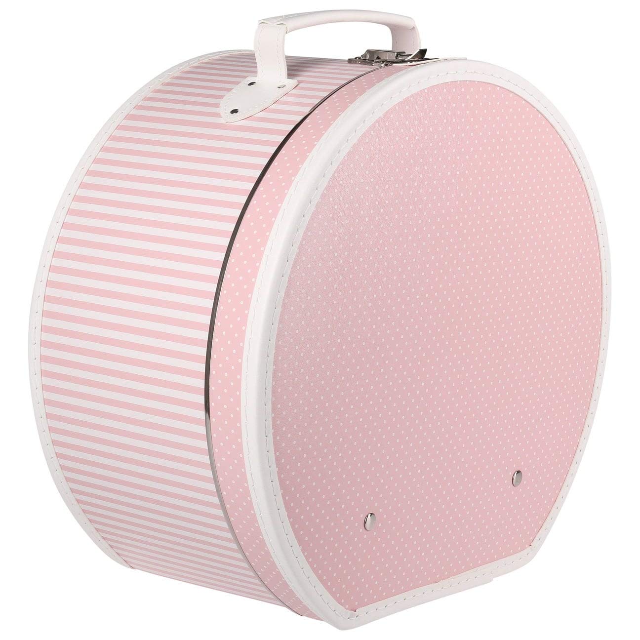 LIERYS Hat Box Dots and Stripes Hat care Storage Accessories Made in EU