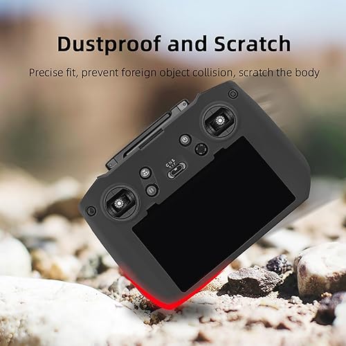 Miniatura 5 de Funda de silicona para DJI RC Pro Funda protectora para Mavic 3 Accesorios (gris)