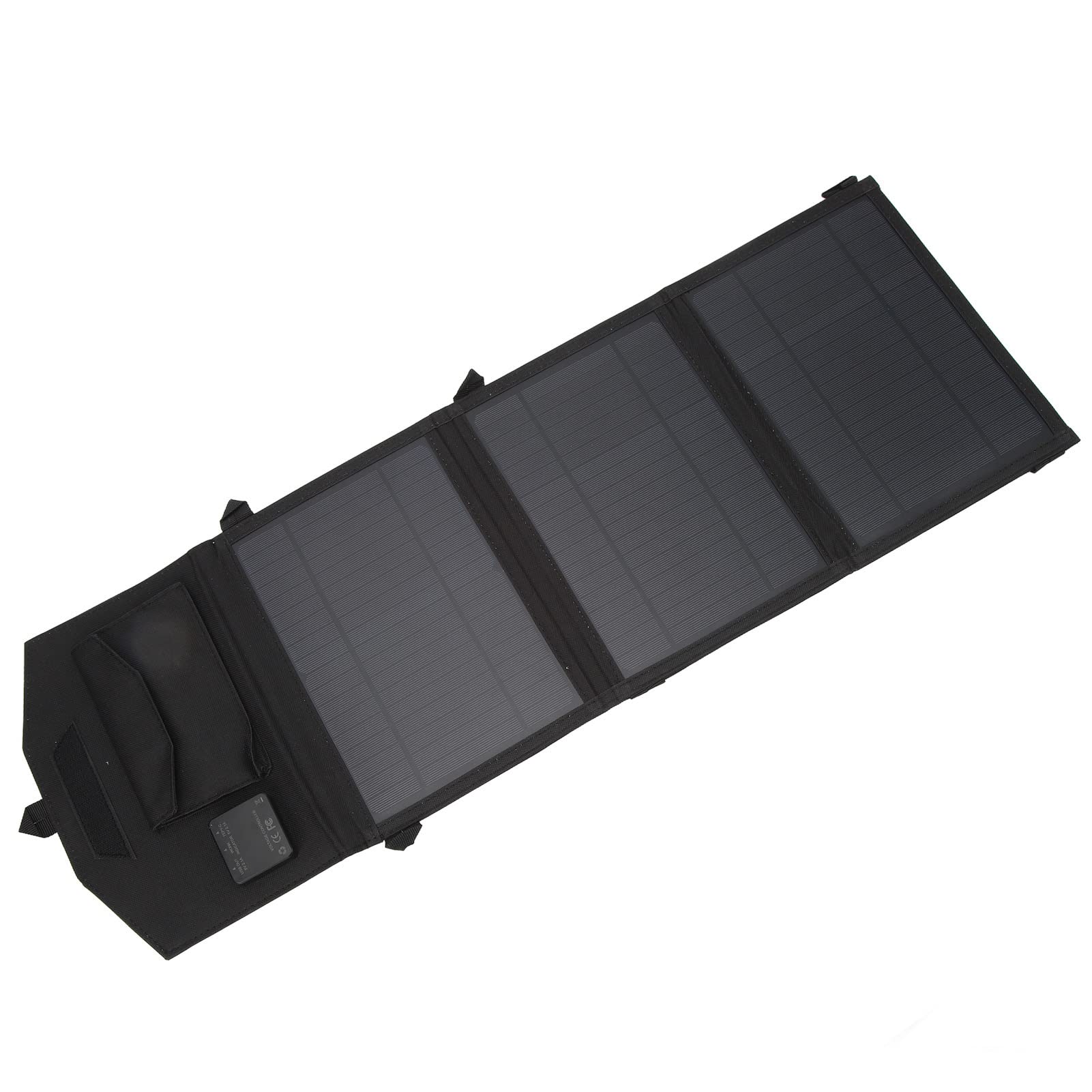 Caricatore portatile a pannello solare da 21 W per escursioni, campeggio e uso all'aperto, design pieghevole durevole con ETFE a cristallo singolo