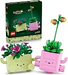 LEGO Botanicals Rocking Plants - Building Toy for Kids, Girls & Boys, Ages 9+ - Decor for Dorm Desk or Shelf - Housewarming Gift Ideas - 11506