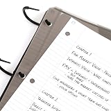 Five Star Flex Refillable Notebook + Study App, 1 Inch Binder with Customizable Cover, College Ruled Notebook and 3 Ring Binder, Hybrid NoteBinder, 200 Sheet Capacity, Color Will Vary (29326) – view 4