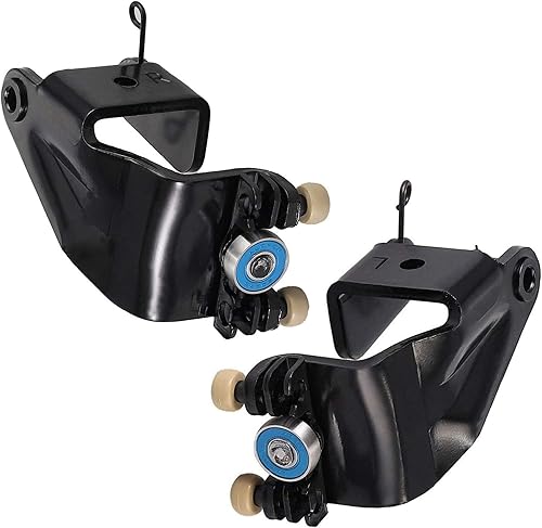 Juego de 1 par de rodillos para puerta corredera izquierda + derecha compatible con Honda Odyssey EX EX-L Touring 2005-2010, conjunto de rodillos de