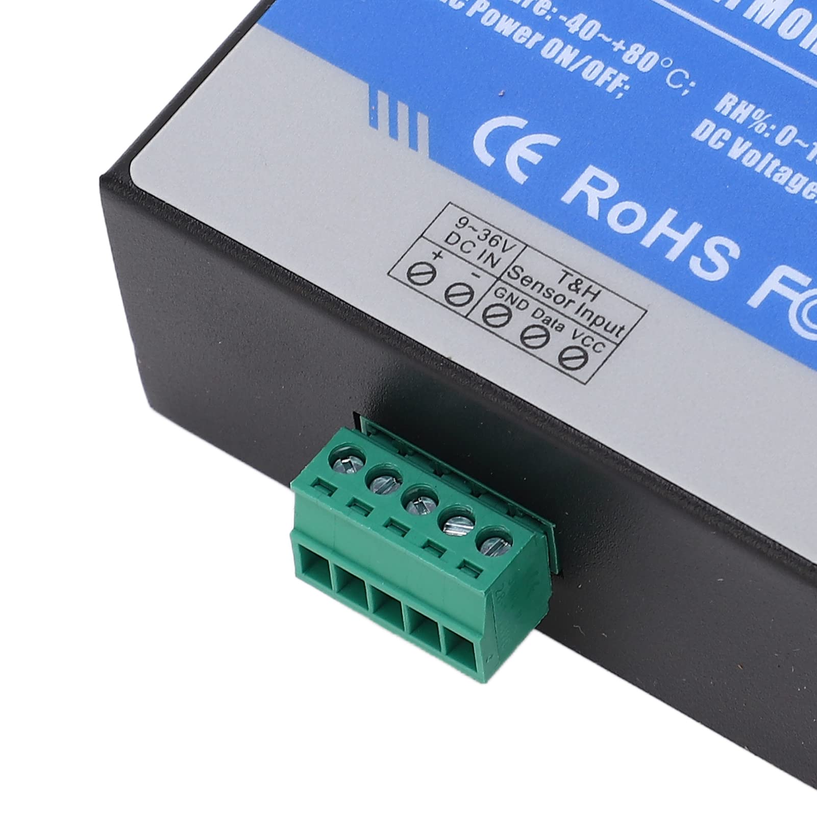 Alarma Ambiental GSM 3G 4G LTE Smart RTU5023 Monitoreo de Cortes de Energía Batería Recargable Alarma de Temperatura y Humedad para Acuarios Domésticos (Enchufe de la UE 4GL-E)